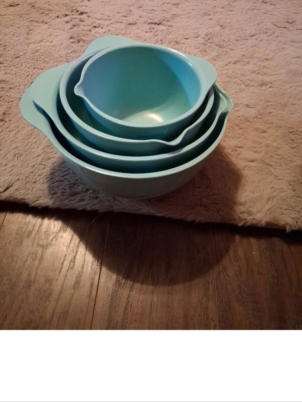KITCHENAID Turquoise Mixing Bowl Set #4